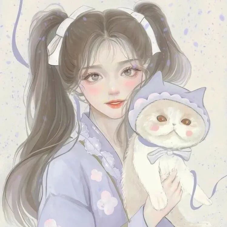 手绘动漫头像女
