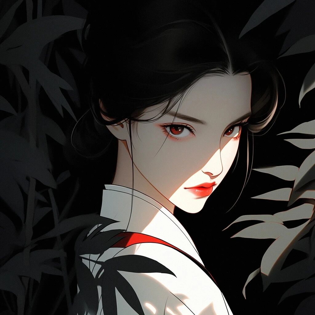 很飒御姐五人闺蜜头像动漫闺蜜头像