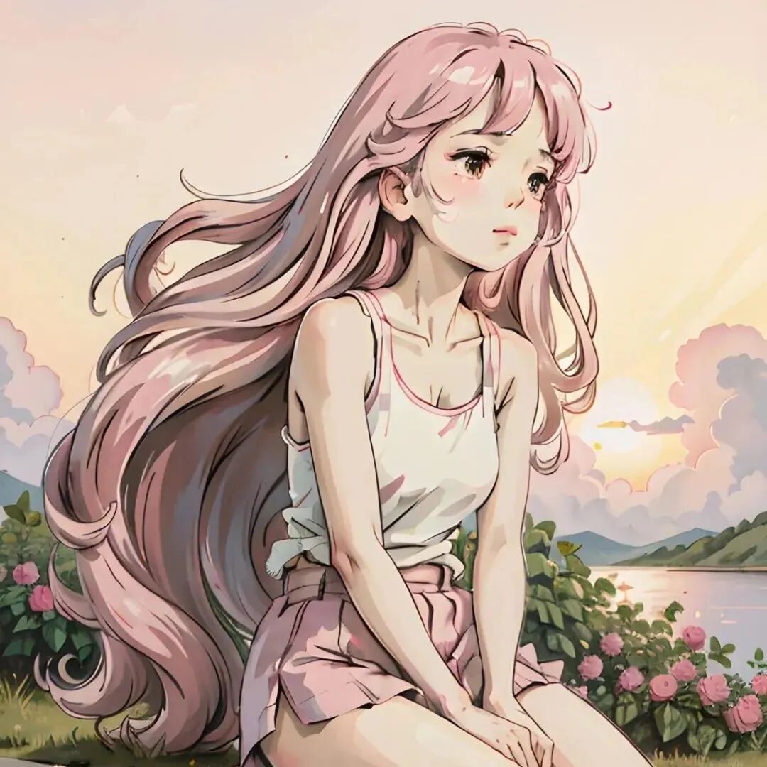 五人闺蜜头像唯美动漫闺蜜头像