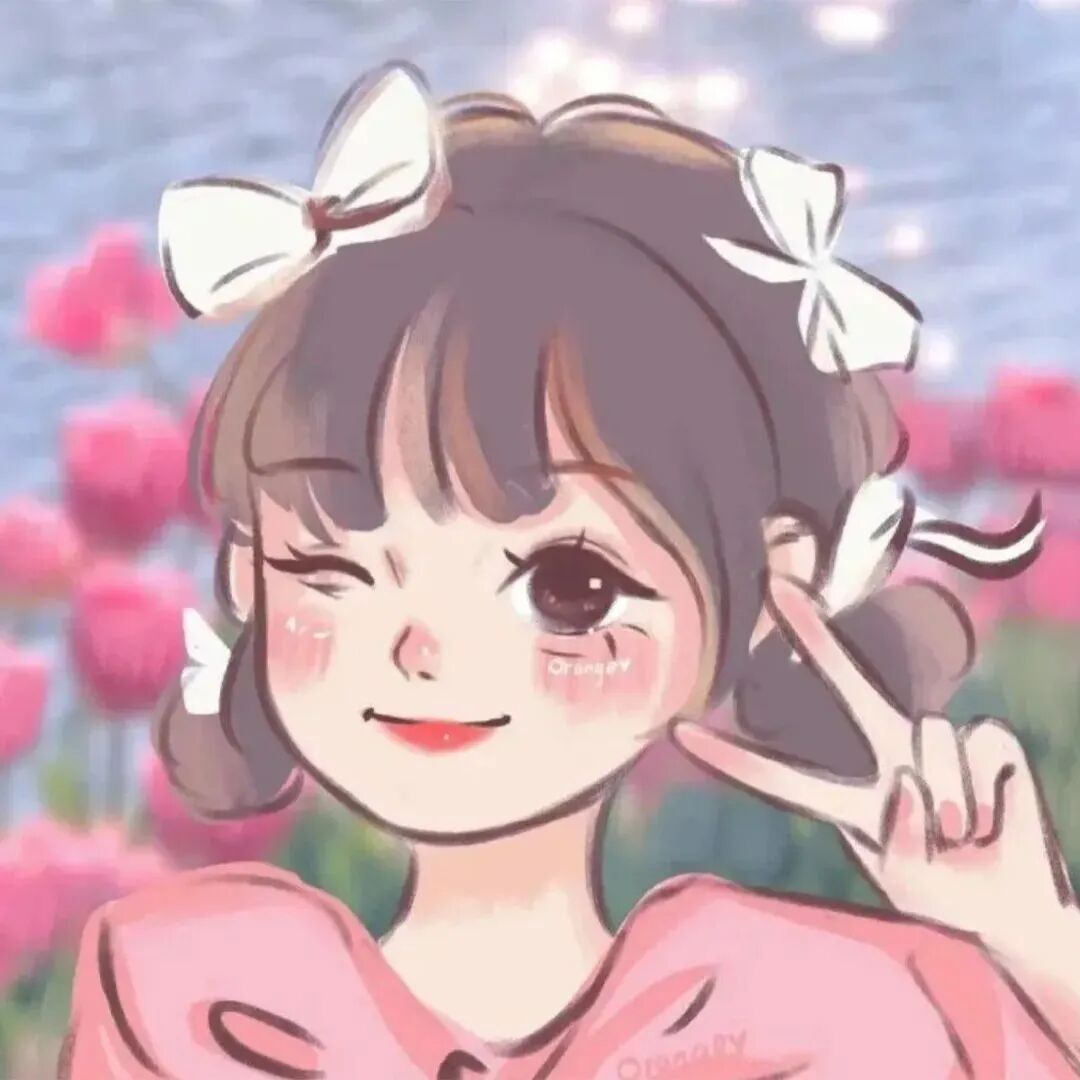手绘动漫头像女