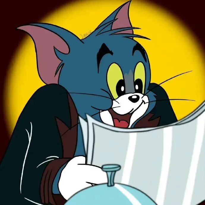 可爱猫和老鼠卡通动漫情侣头像