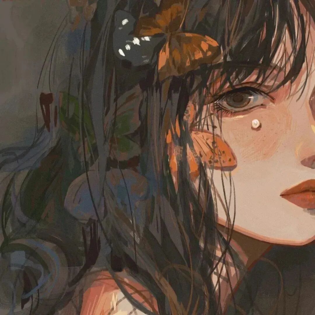 手绘动漫头像女