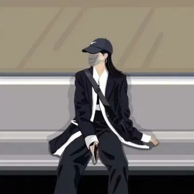 手绘动漫头像女