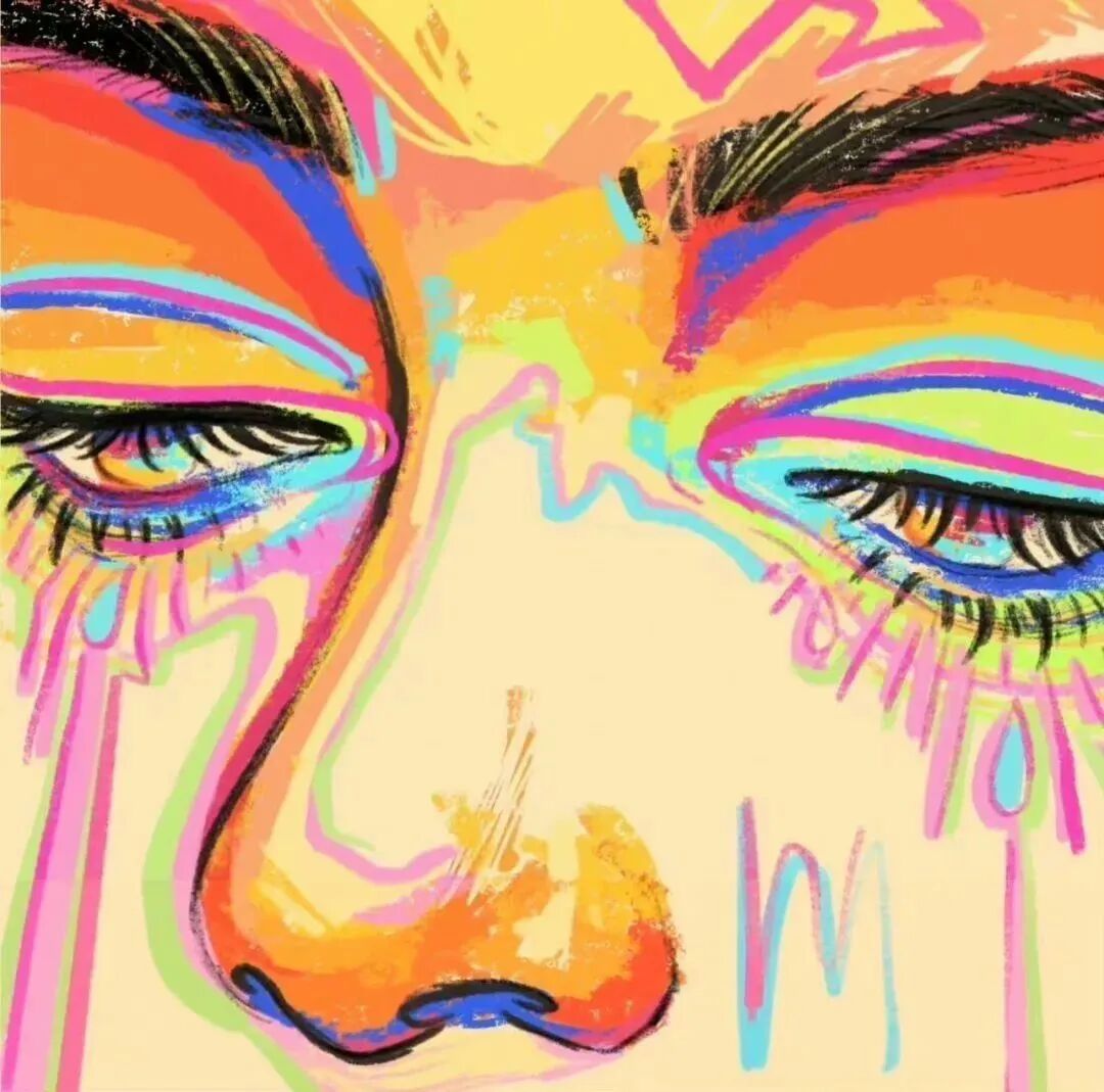 艺术感插画卡通头像