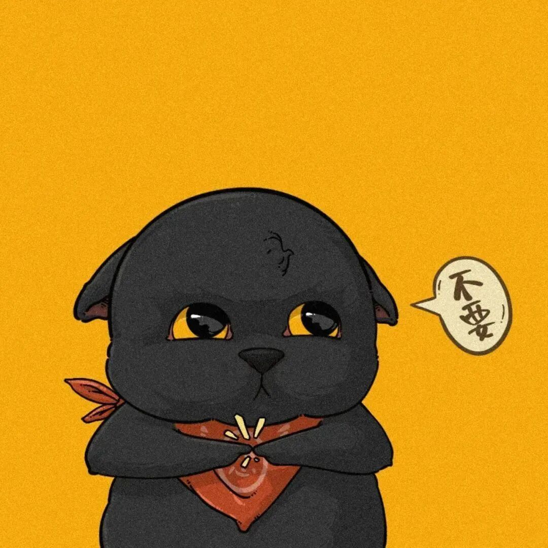 可爱卡通动漫搞怪沙雕猫咪情侣头像
