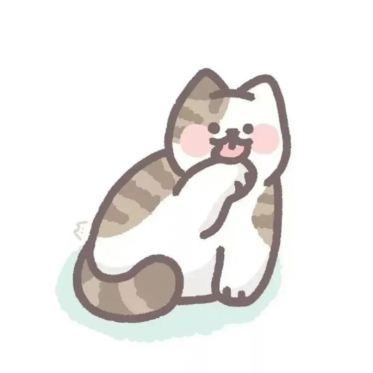 可爱猫咪卡通八人闺蜜头像动漫闺蜜头像