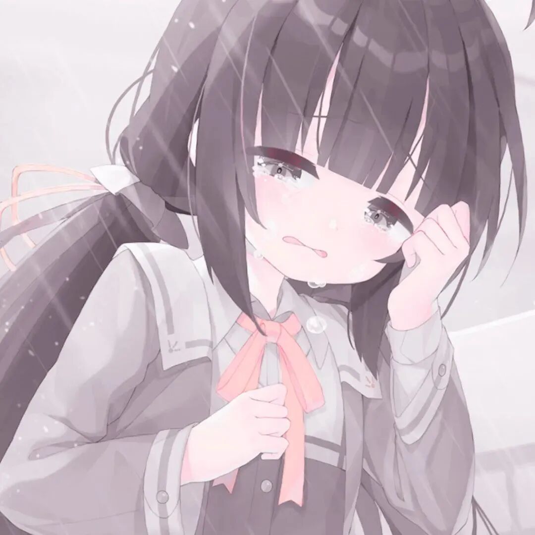 伤感动漫头像女