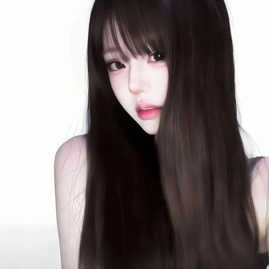 白底女生头像