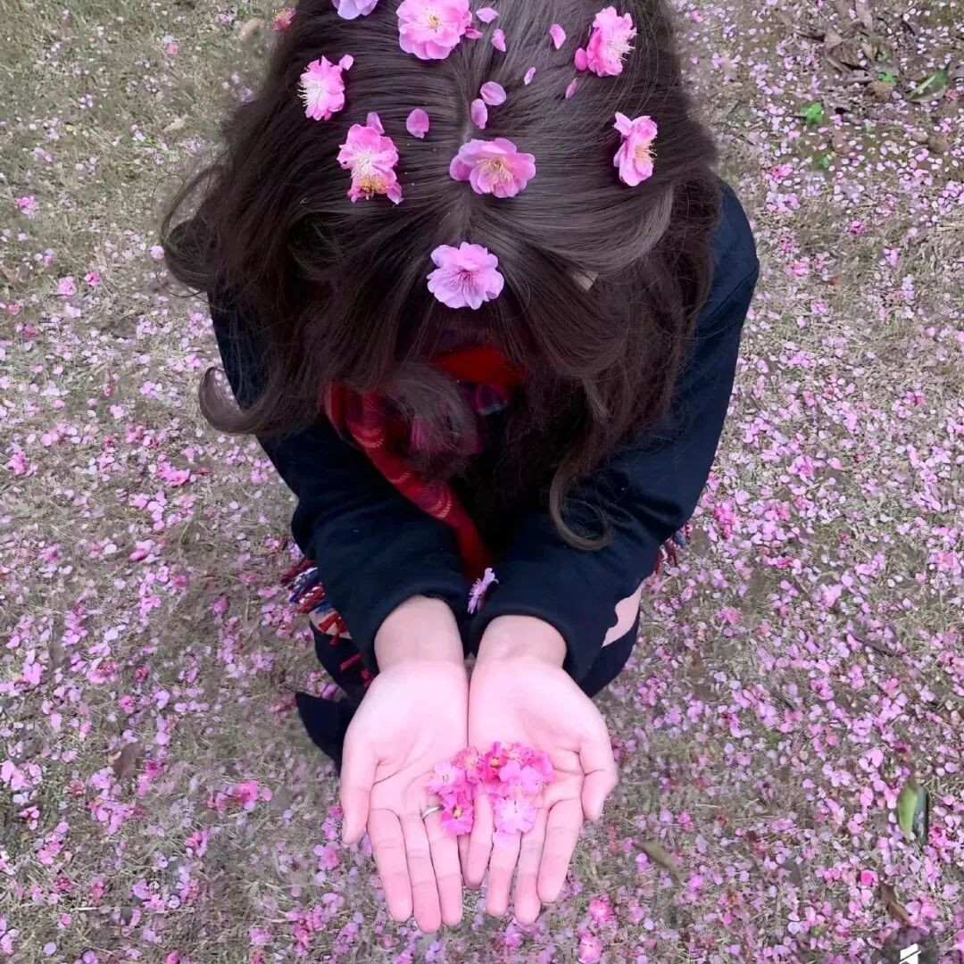 penghuaduoduiyou捧花朵少萝三人闺蜜头像真人闺蜜头像