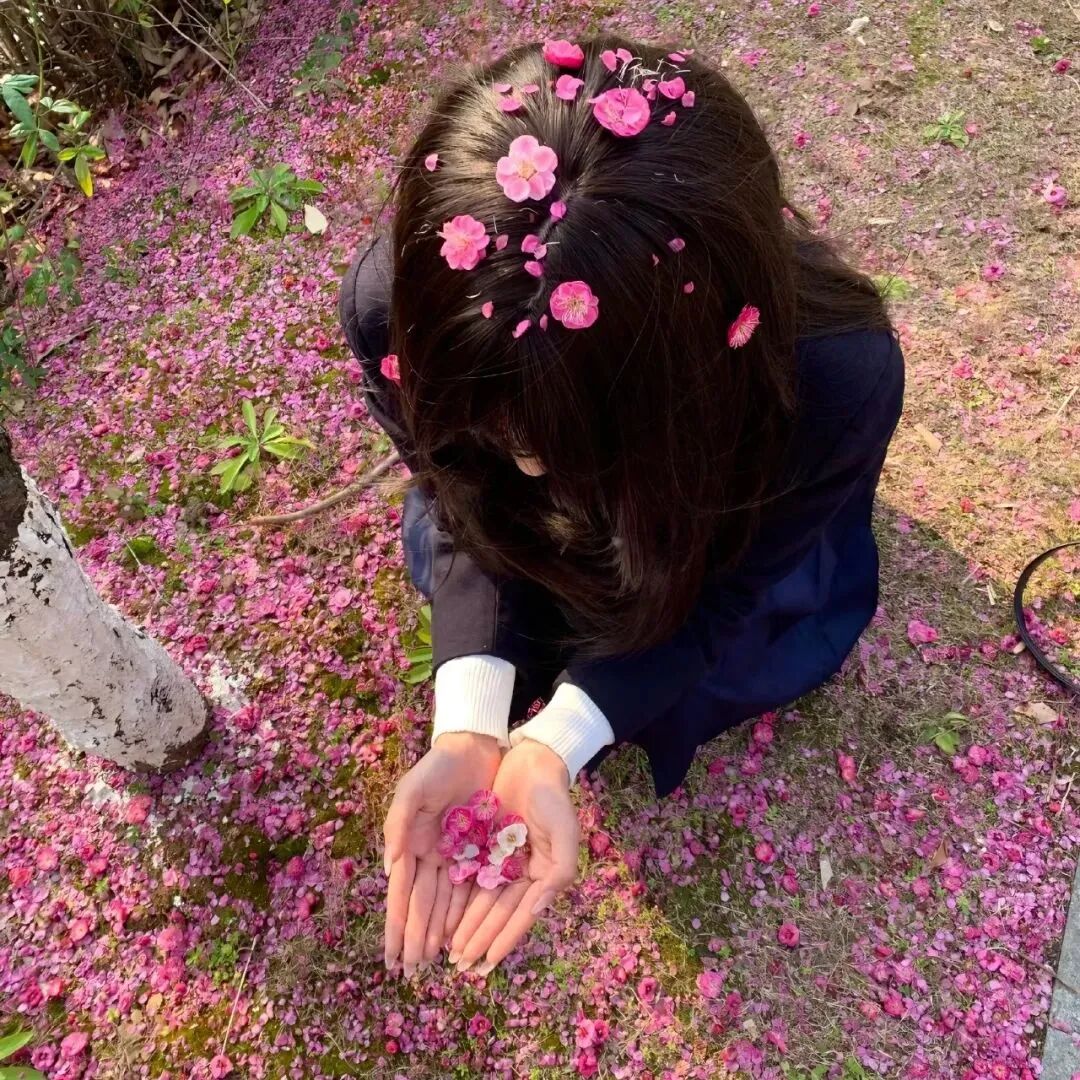 penghuaduoduiyou捧花朵少萝三人闺蜜头像真人闺蜜头像