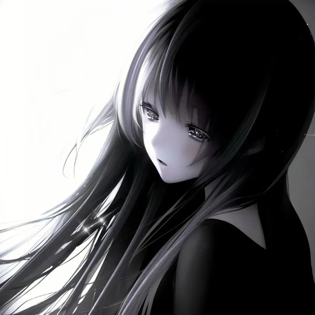 伤感动漫头像女