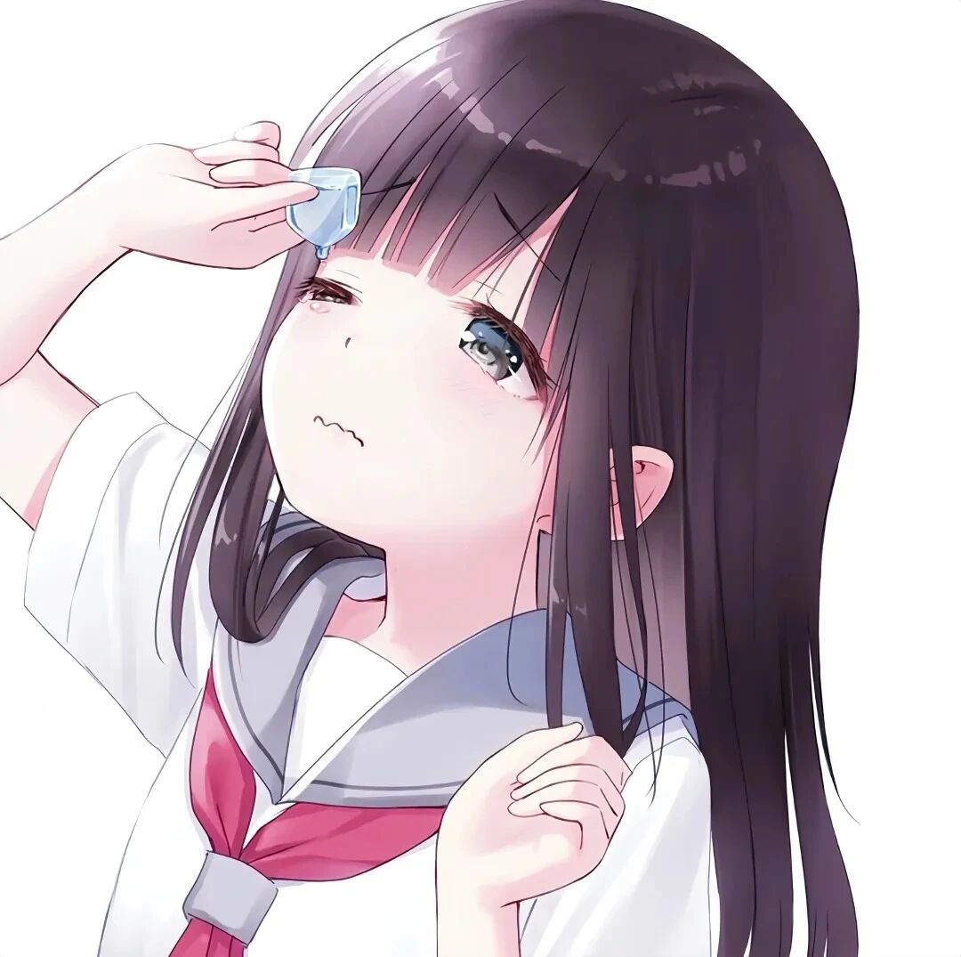 学院风动漫头像女