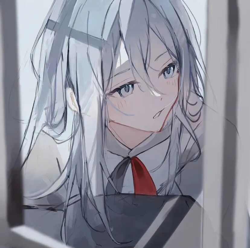 学院风动漫头像女