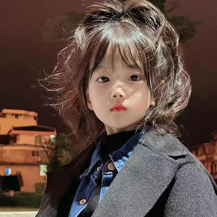 萌娃 萌娃头像 林果冻 林果冻头像 小女孩 小女孩头像