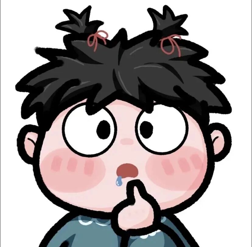 sdggkoushuilianren沙雕搞怪手绘动漫情侣头像