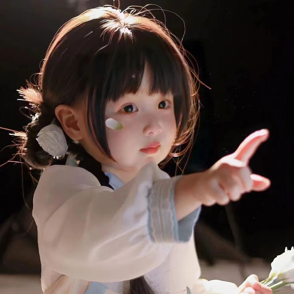萌娃 萌娃头像 小女孩 小女孩头像
