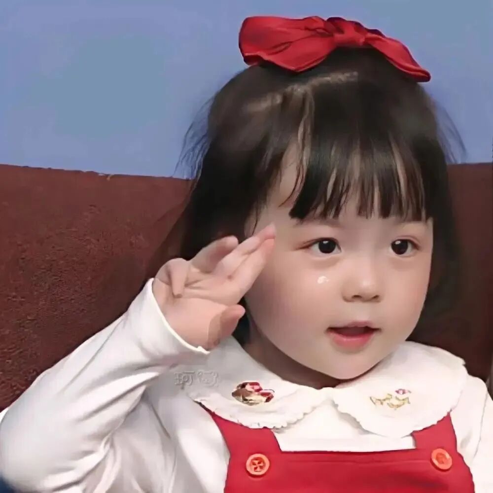 萌娃 萌娃头像 丸子妹 丸子妹头像 小女孩 小女孩头像