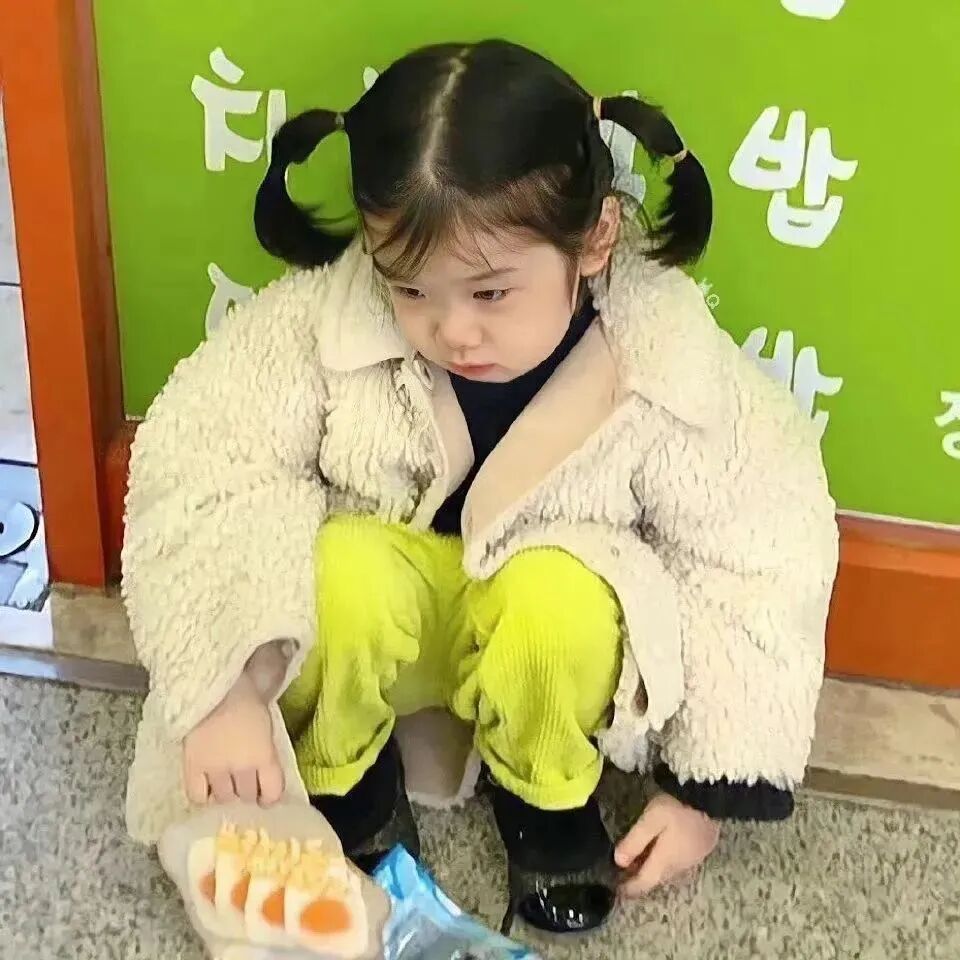 萌娃 萌娃头像 金雪 金雪头像 小女孩 小女孩头像