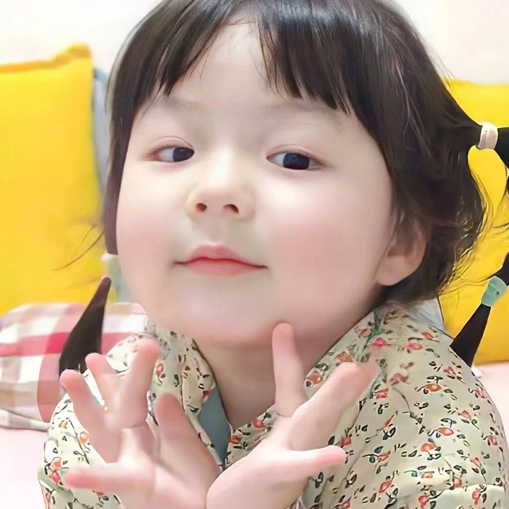 萌娃 萌娃头像 丸子妹 丸子妹头像 小女孩 小女孩头像