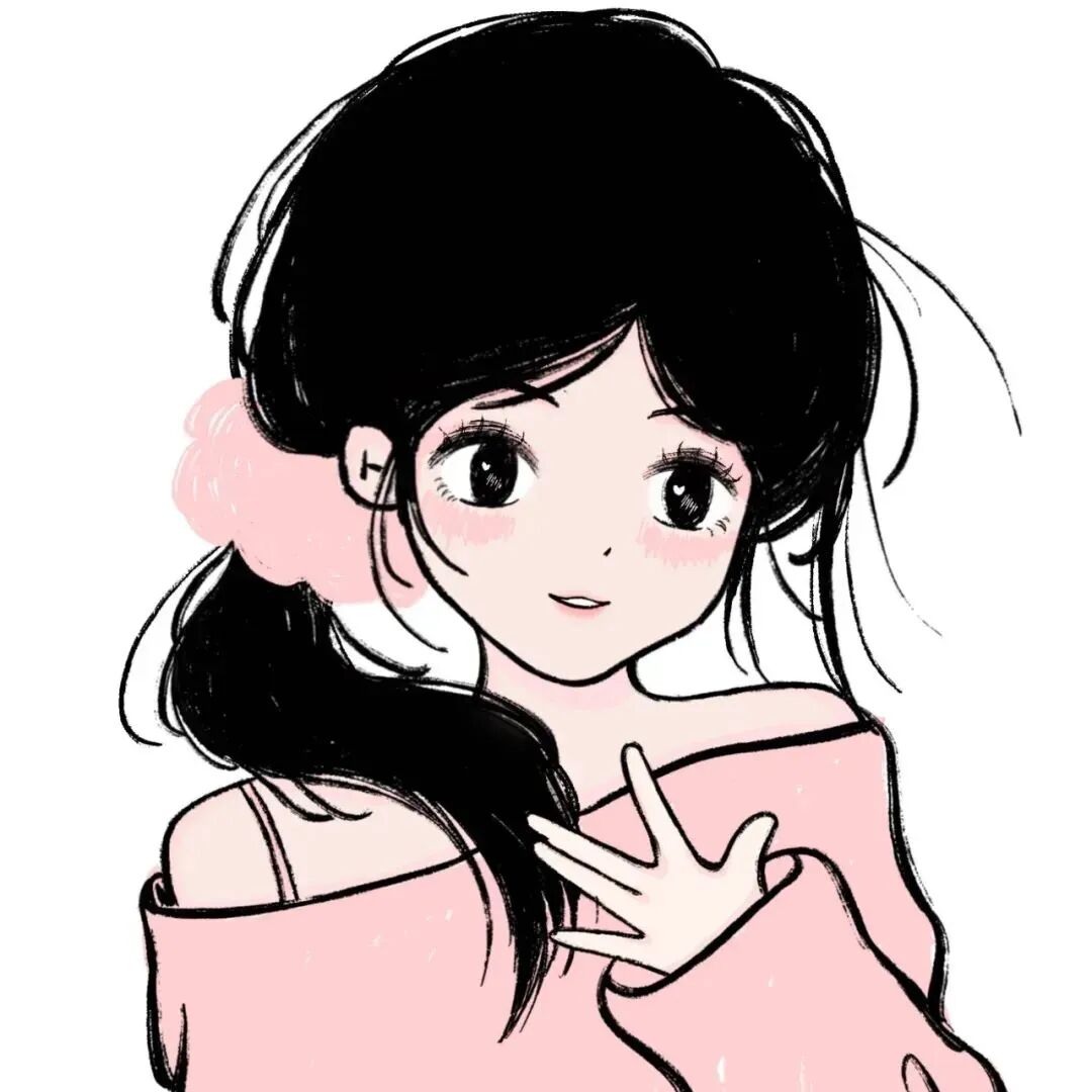 手绘动漫头像女