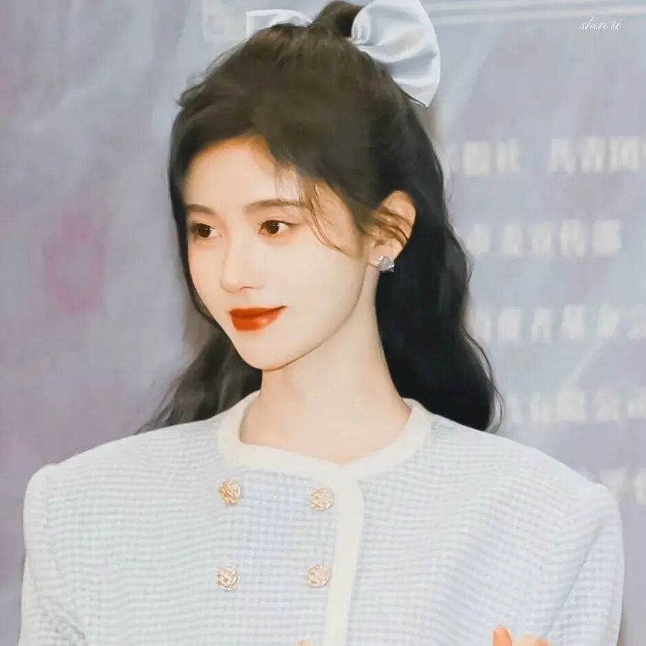 女生 女生头像 女头 鞠婧祎 鞠婧祎头像 侧脸 侧脸头像