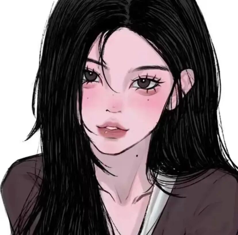 手绘动漫头像女