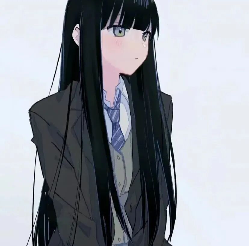 学院风动漫头像女