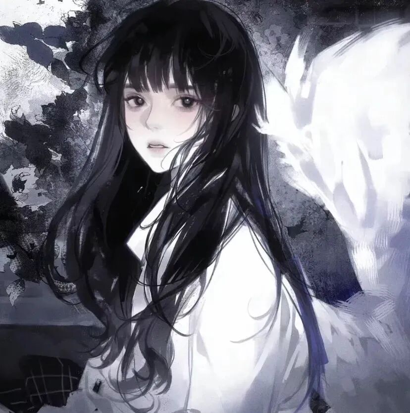 孤独感动漫头像女