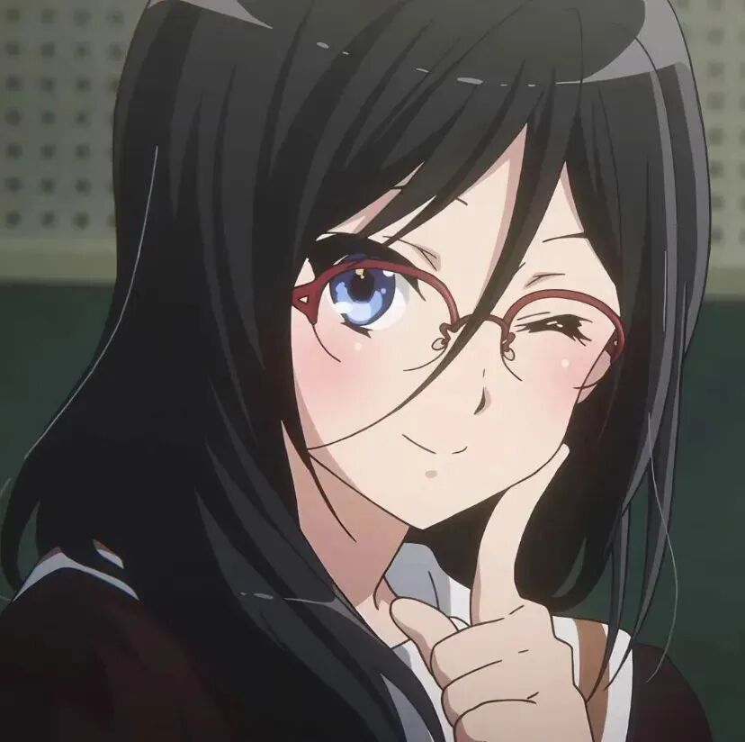 学院风动漫头像女