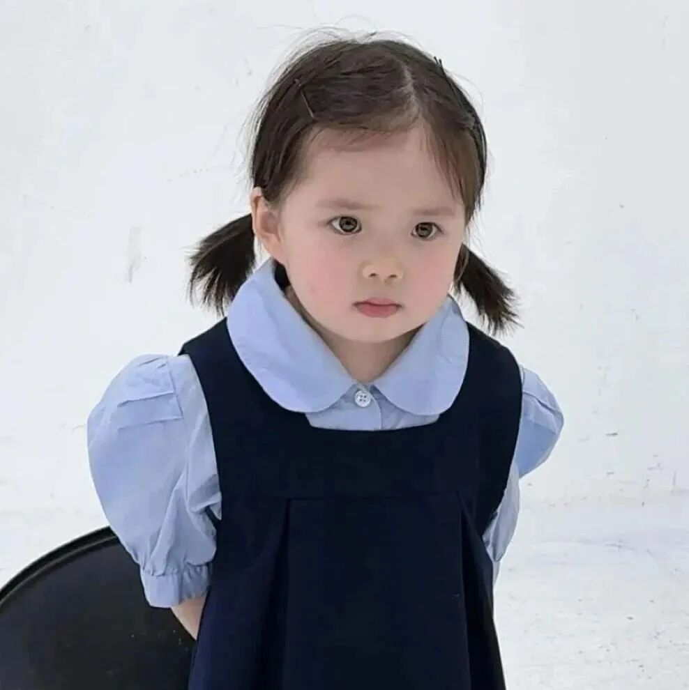 小女孩萌娃头像