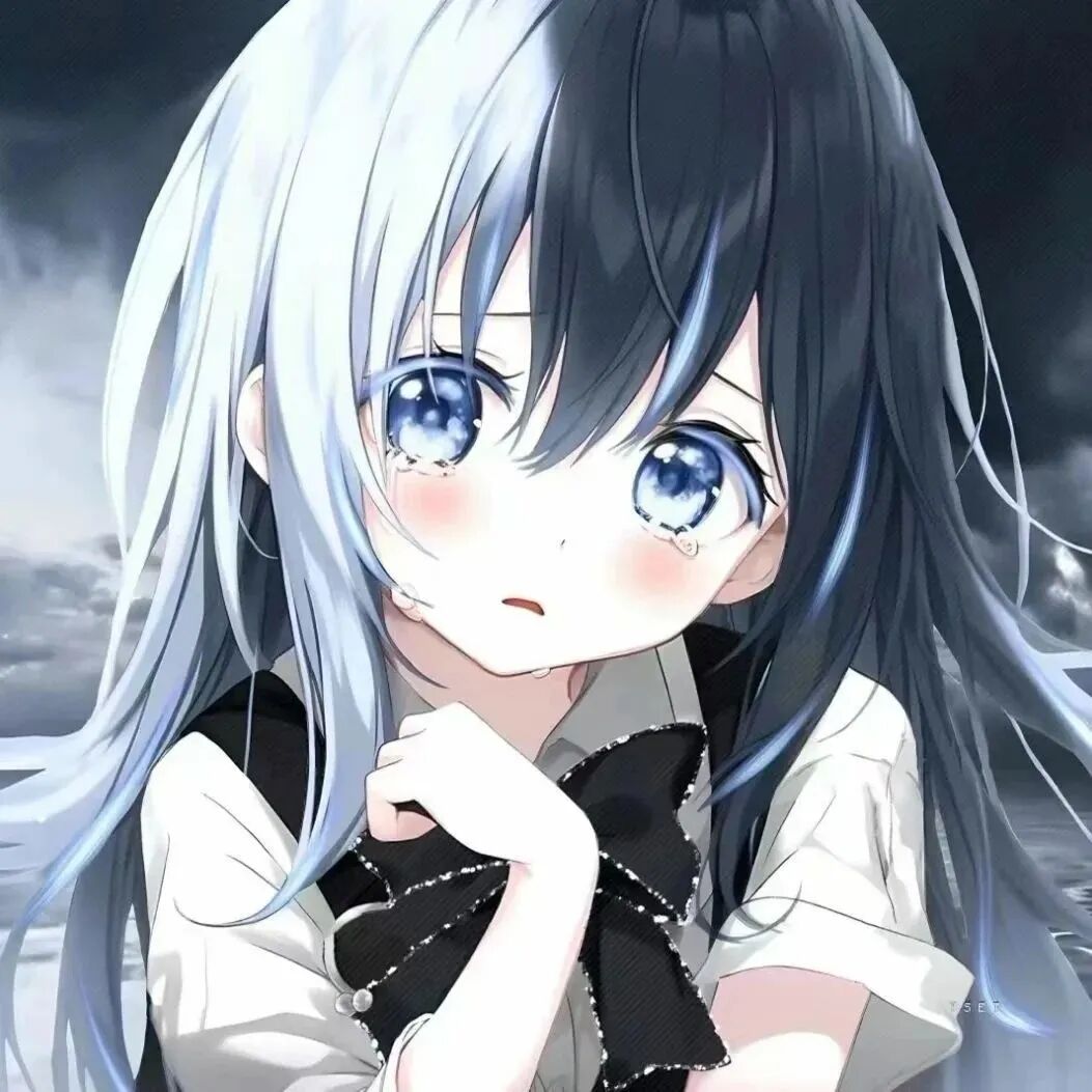 伤感动漫头像女