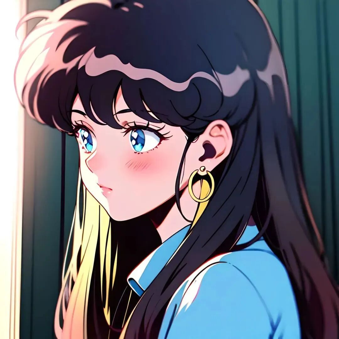 旧漫学院风动漫头像女