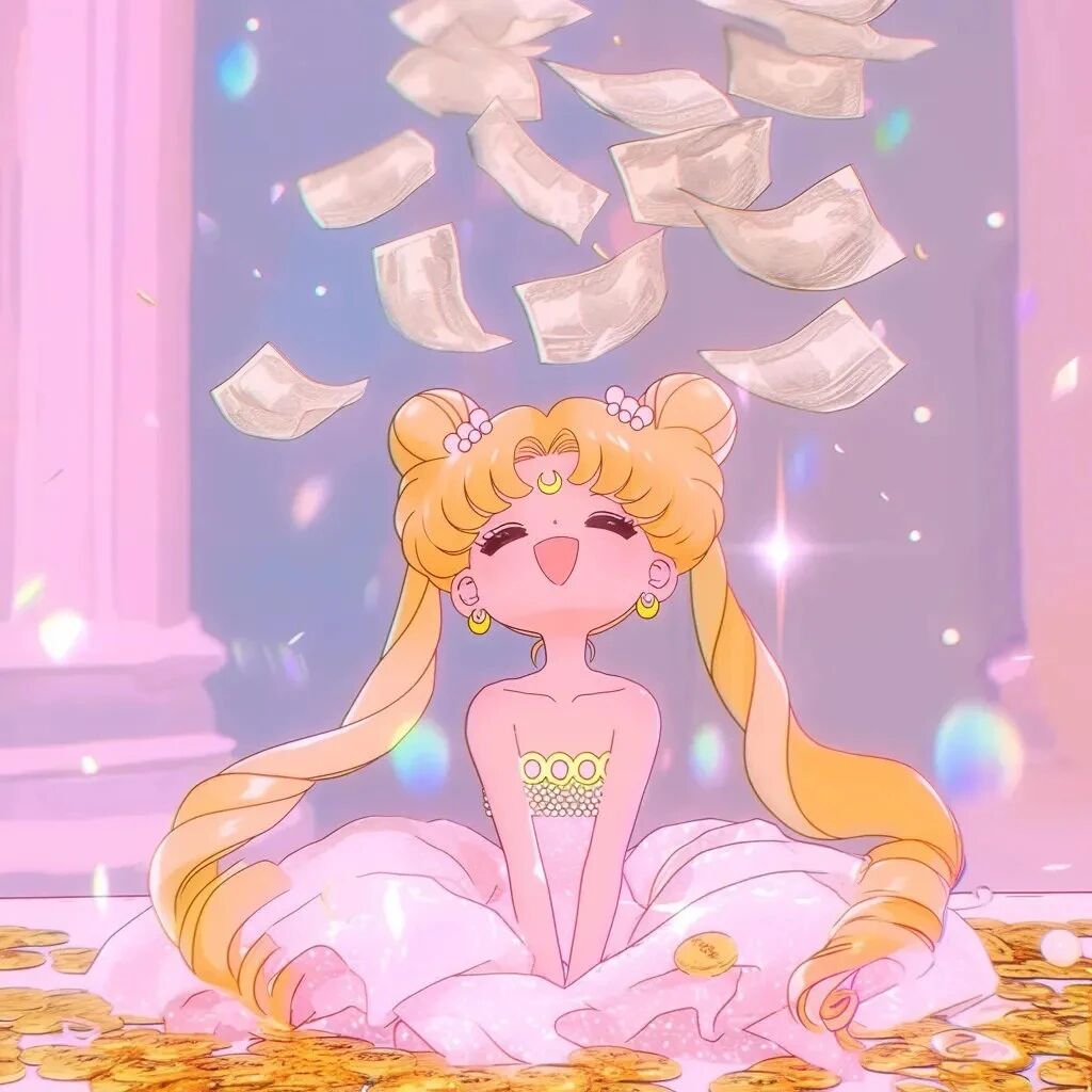 facaimeinduiyou发财美少女战士六人闺蜜头像动漫闺蜜头像