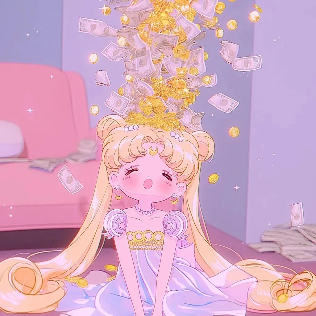 facaimeinduiyou发财美少女战士六人闺蜜头像动漫闺蜜头像