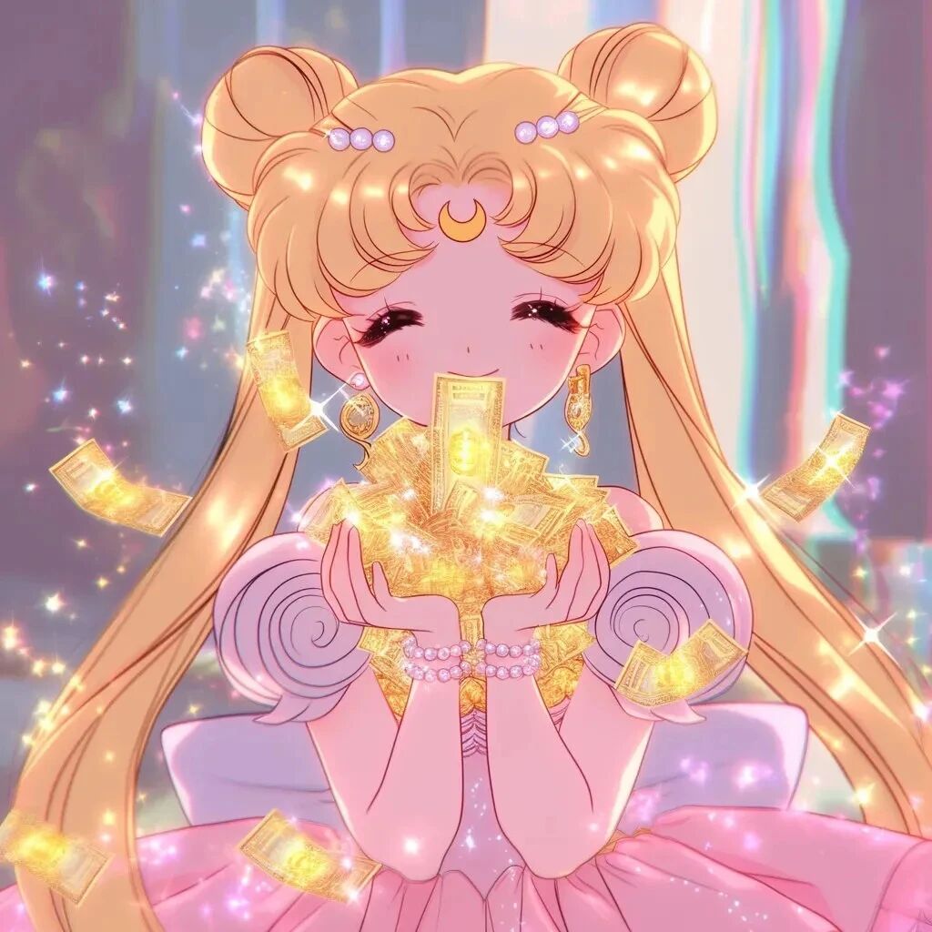 facaimeinduiyou发财美少女战士六人闺蜜头像动漫闺蜜头像