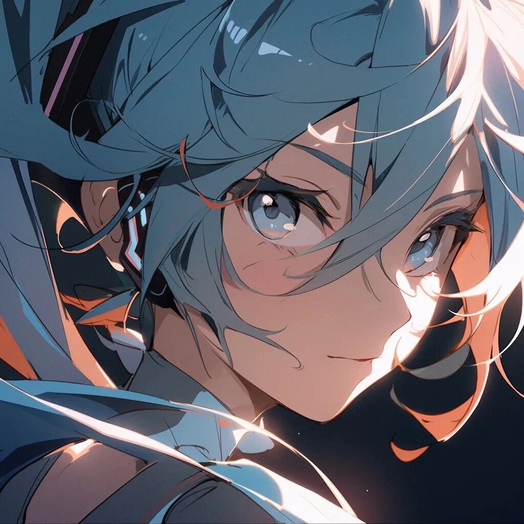 冷酷初音未来动漫头像女