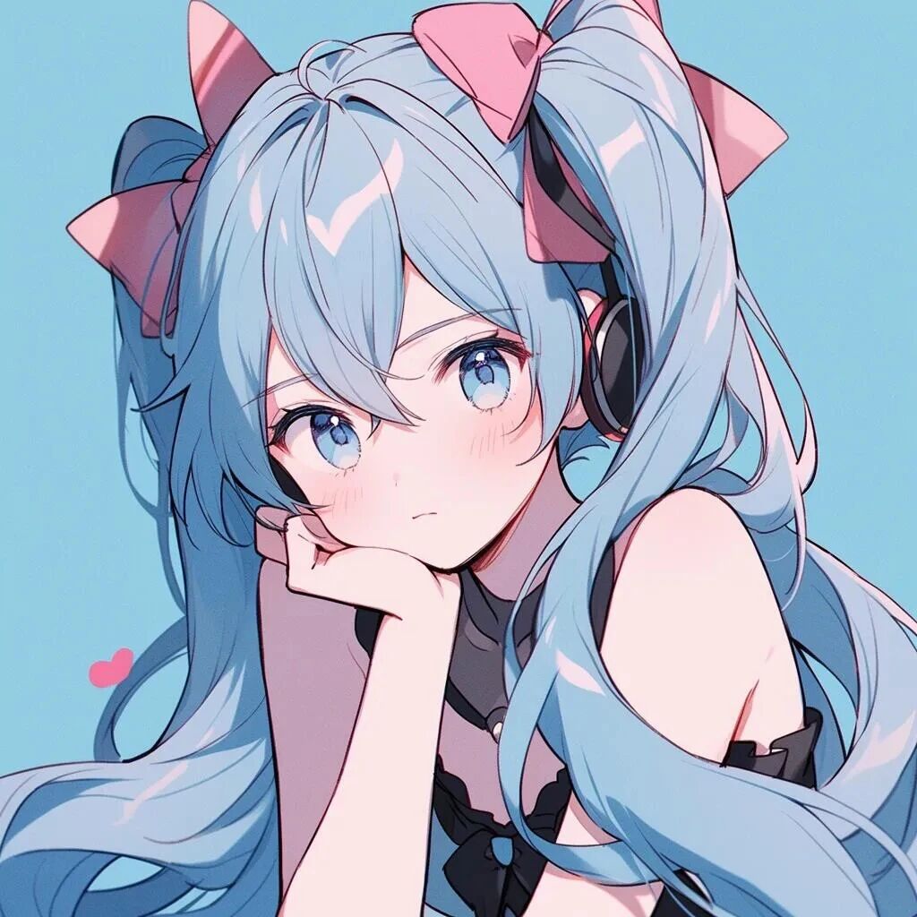 初音未来动漫头像女