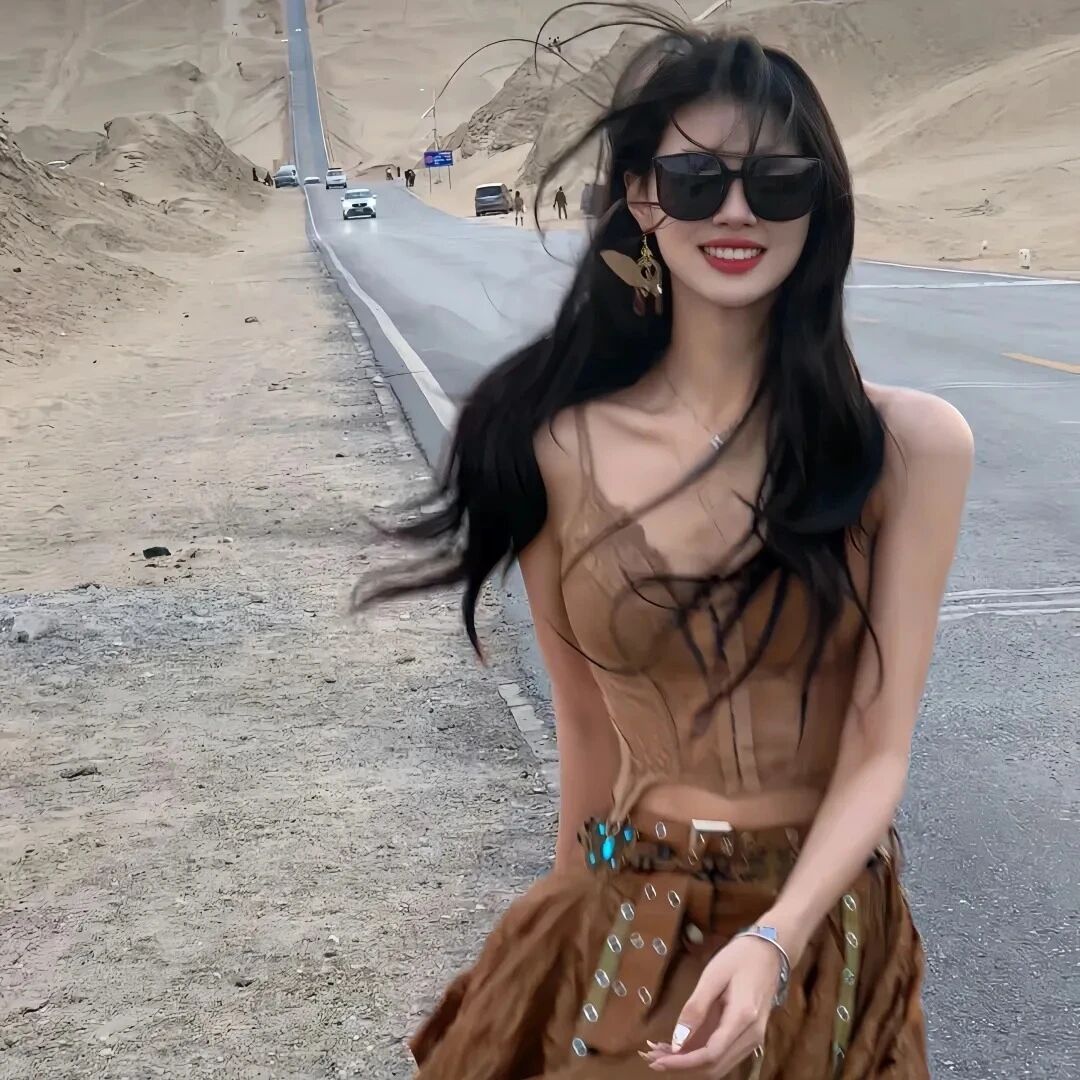 墨镜气质女生头像