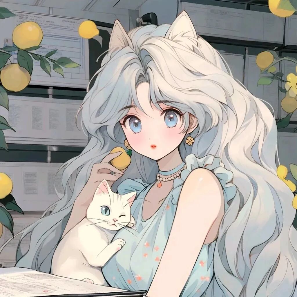 tmbzmmjiemeiazt抱着猫咪四人闺蜜头像动漫闺蜜头像