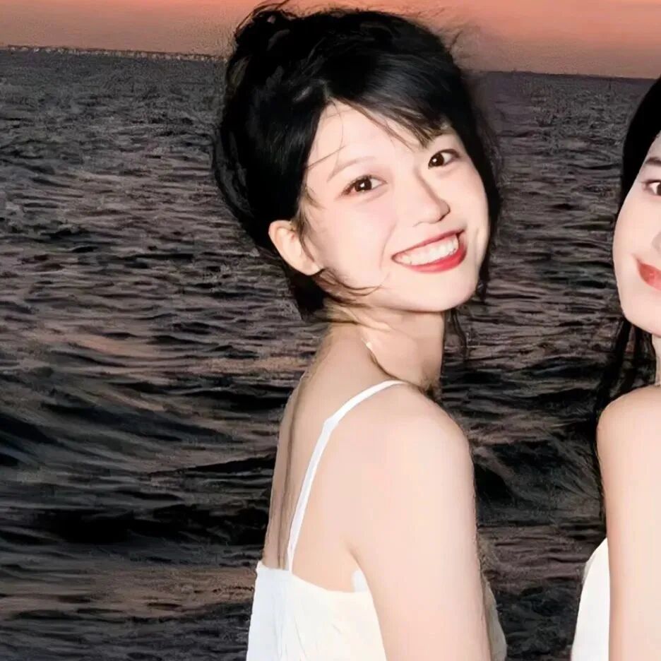 haibianerjiemei海边二人闺蜜头像真人闺蜜头像