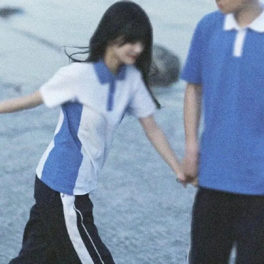 xueyuanlianrenz学院风真人情侣头像