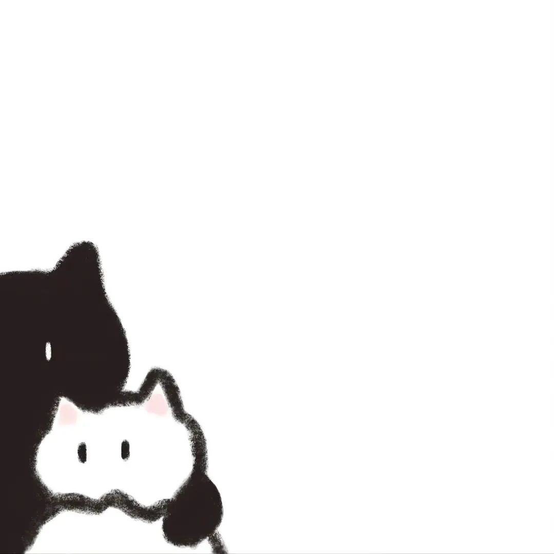 maomilianrenvaq猫咪卡通情侣头像