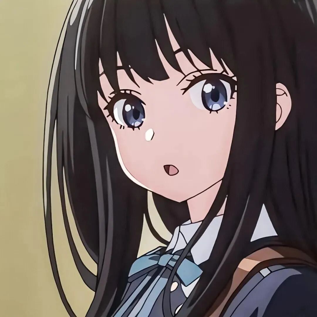学院风动漫头像女