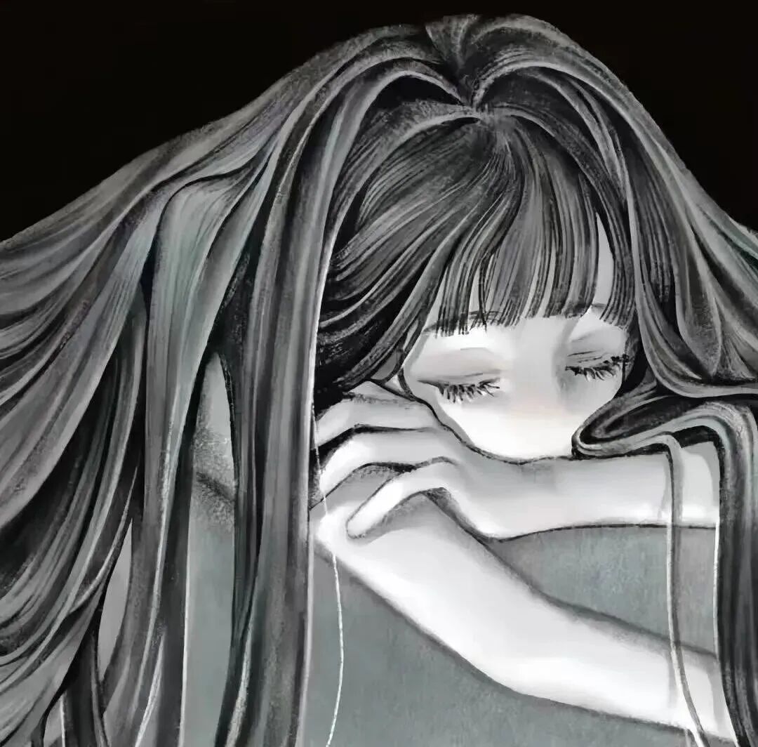 暗黑动漫头像女