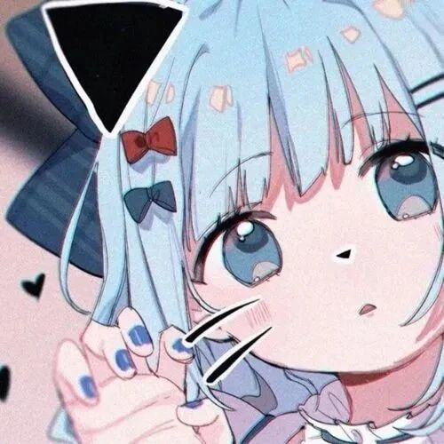 呆萌动漫头像女