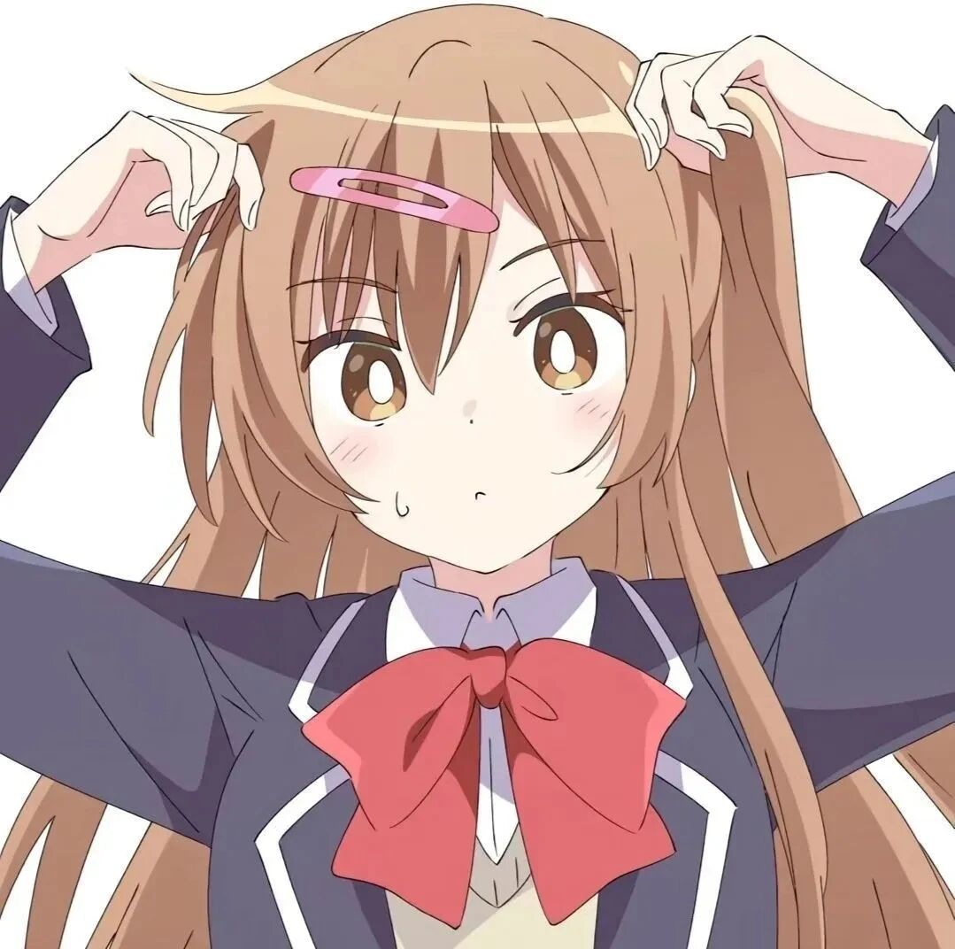 学院风动漫头像女