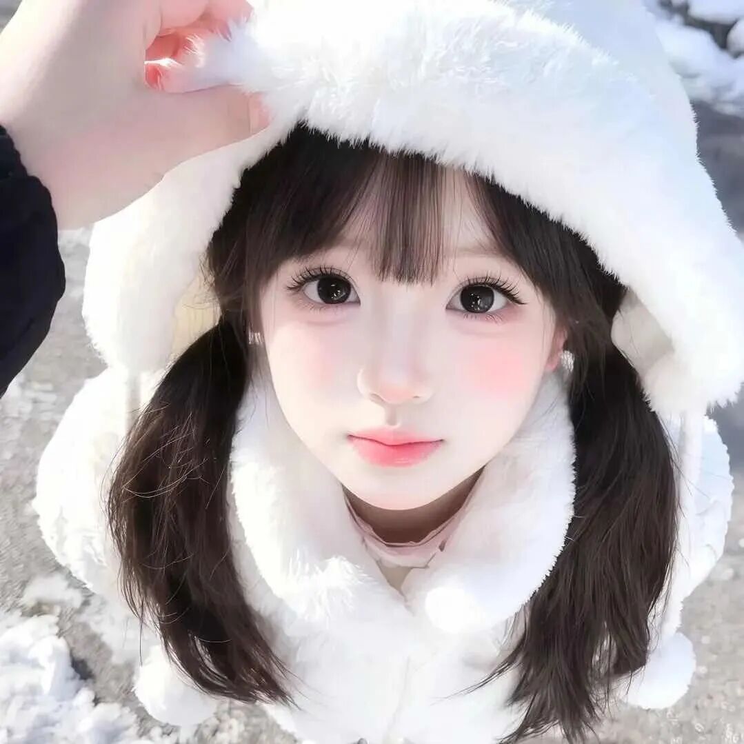 冬天少萝女生头像