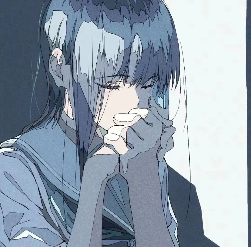 伤感动漫头像女