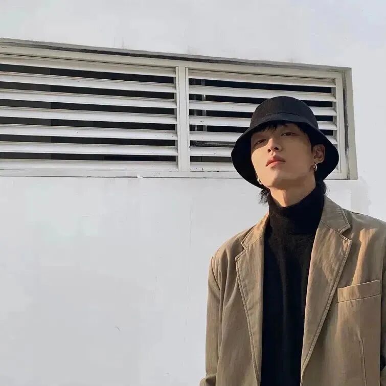 痞帅男生头像