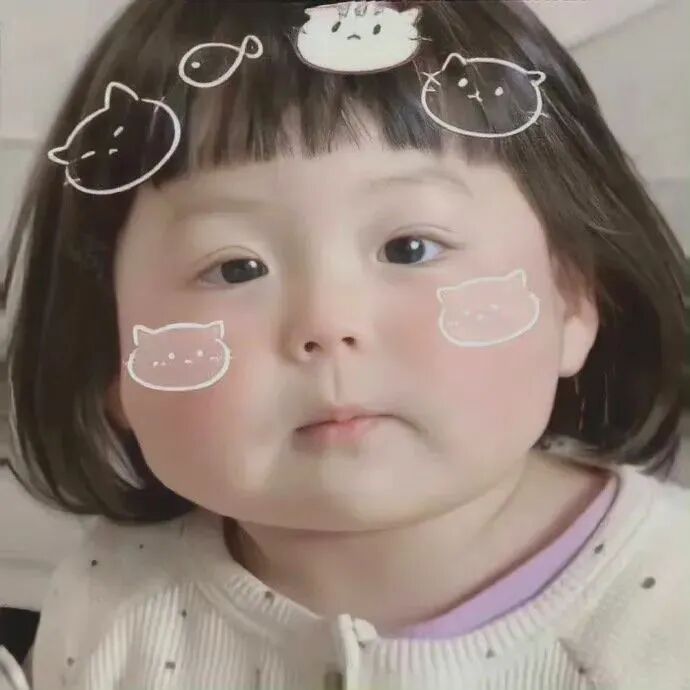萌娃 萌娃头像 小女孩 小女孩头像 丸子妹 丸子妹头像